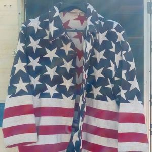 Vintage patriotic Stars and Stripes jacket